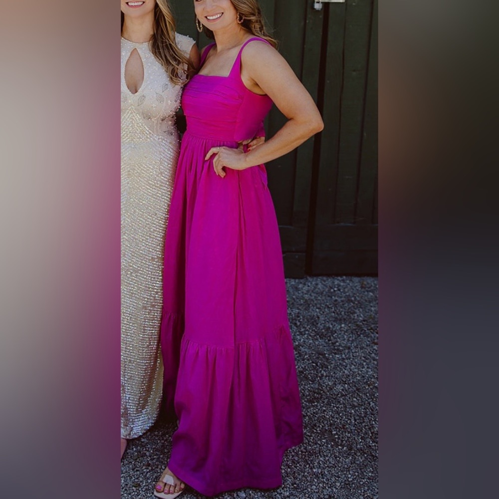 Abercrombie & Fitch Pink Maxi Dress